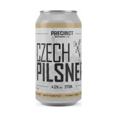 Precinct Czech Pilsner 375ml Can Craft Beer Precinct Brewing Co Pty Ltd