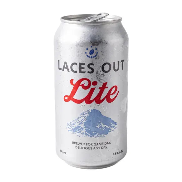 Principle Brewing Laces Out Lite American Lager 375ml Can Craft Beer Principle Brewing