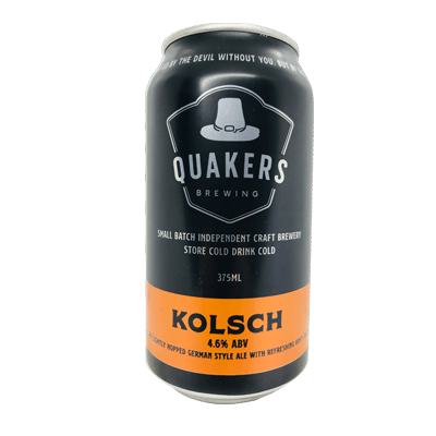 Quakers Hat Kolsch Craft Beer Quakers Hat Brewing