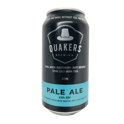 Quakers Hat Pale Ale Craft Beer Quakers Hat Brewing
