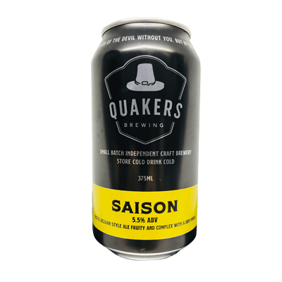 Quakers Hat Saison Craft Beer Quakers Hat Brewing