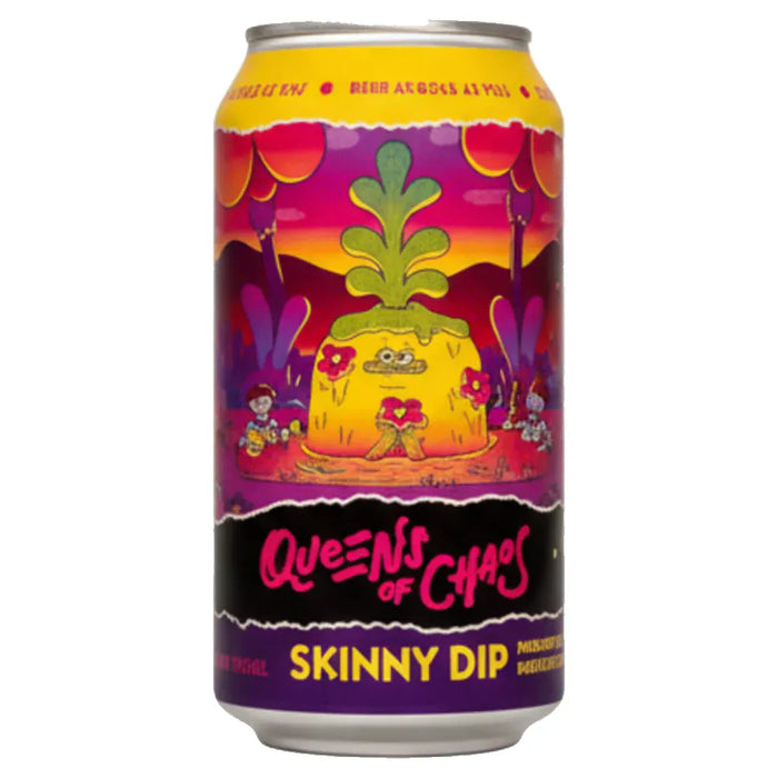 Queens Of Chaos Skinny Dip Pineapple & Hibiscus Sour 375ml Can Craft Beer Queens of Chaos