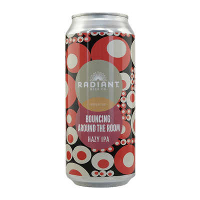 Radiant Bouncing Around The Room Hazy IPA 473ml Can Craft Beer Radiant Beer Co