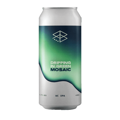 Range Brewing Dripping In Green Mosaic WCIPA 440ml Can Craft Beer Range Brewing