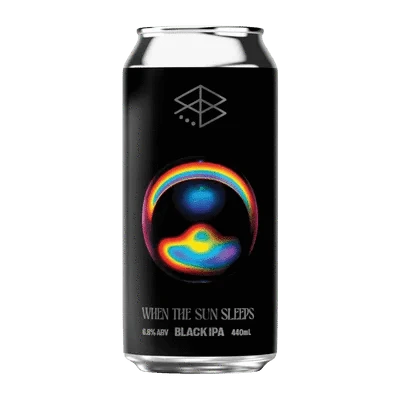 Range Brewing When The Sun Sleeps Black IPA 440ml Can Craft Beer Range