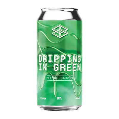 Range Dripping In Green Nelson Sauvin IPA 440ml Can Craft Beer Range