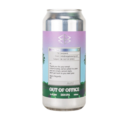 Range Out Of Office DDH IPA 440ml Can Craft Beer Range Brewing