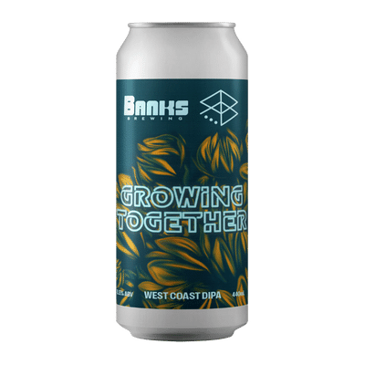 Range x Banks Growing Together West Coast DIPA 440ml Can Craft Beer Range Brewing