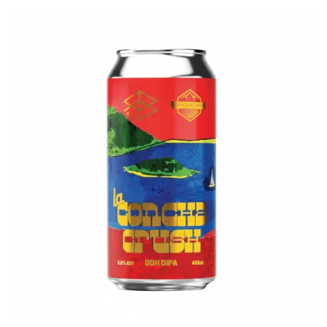Range x Basqueland Brewing La Concha Crush DDH DIPA 440ml Can Craft Beer Range