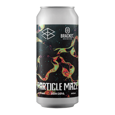 Range x Bracket Particle Maze DDH DIPA 440ml Can Craft Beer Range Brewing