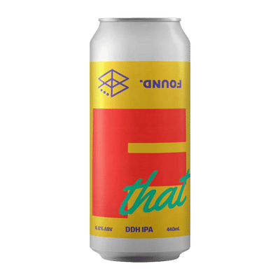 Range x Found. Brewing F That DDH IPA 440ml Can Craft Beer Range Brewing