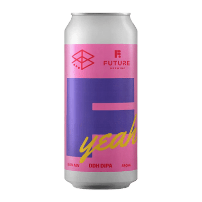 Range x Future Brewing F Yeah DDH DIPA 440ml Can Craft Beer Range Brewing