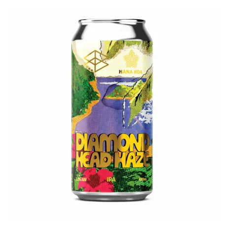Range x Hana Koa Diamond Head Haze Hazy IPA 440ml Can Craft Beer Range