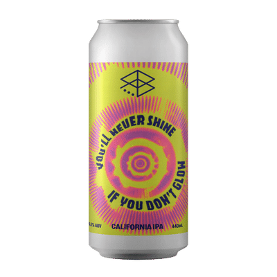 Range You'll Never Shine If You Don't Glow Cali IPA 440ml Can Craft Beer Range Brewing