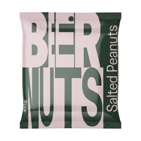 Really Good Beer Nut Bag Salted Peanut 100g Add On Beer Cartel