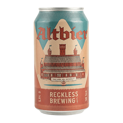 Reckless Altbier 375ml Can Craft Beer Reckless
