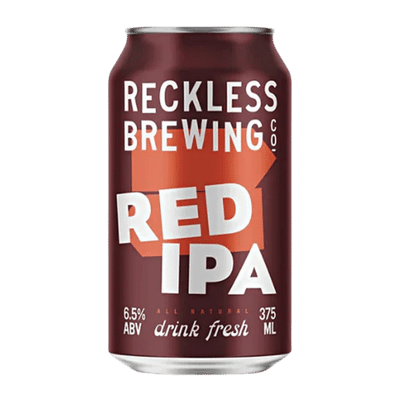Reckless Brewing Red IPA 375ml Can Craft Beer Reckless Brewing Co.