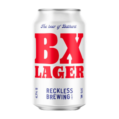 Reckless BX Lager 375ml Can Craft Beer Reckless Brewing Co.