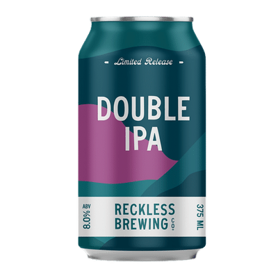Reckless Double IPA 375ml Can Craft Beer Reckless Brewing Co.