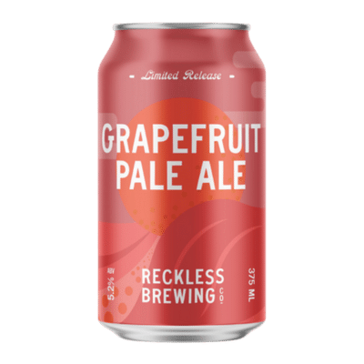 Reckless Grapefruit American Pale Ale 375ml Can Craft Beer Reckless Brewing Co.