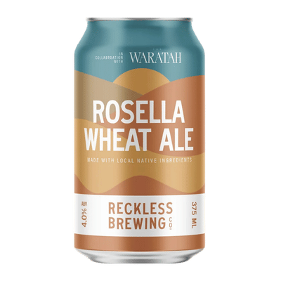 Reckless Rosella Wheat Ale 375ml Can Craft Beer Reckless Brewing Co.