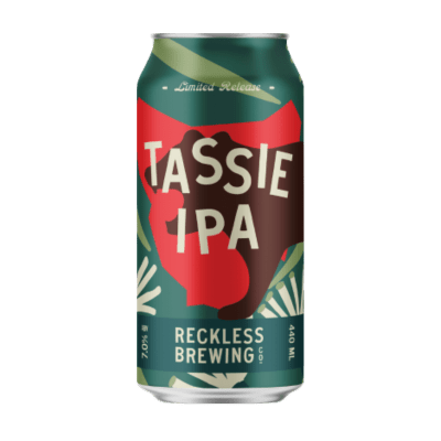 Reckless Tassie IPA 440ml Can Craft Beer Reckless