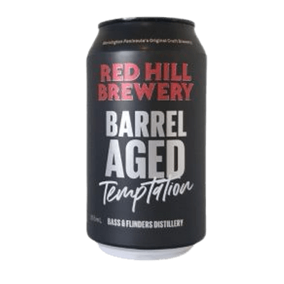Red Hill Barrel Aged Temptation Belgian Strong Ale 355ml Can Craft Beer Red Duck