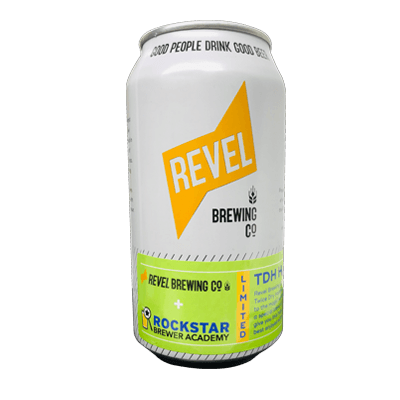 Revel/Rockstar TDH Hazy IPA Craft Beer Revel Brewing Co