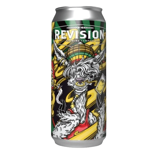 Revision Hazy Life NE-Style Hazy Double IPA 473ml Can Craft Beer Revision