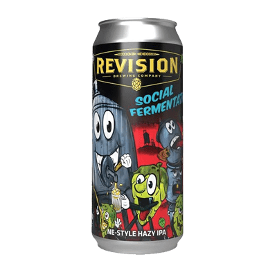Revision Social Fermentation Hazy IPA 473ml Can Craft Beer Revision Brewing Company