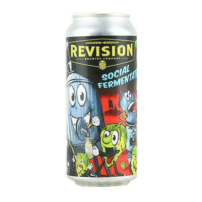 Revision Social Fermentation NEIPA Single Revision Brewing Company