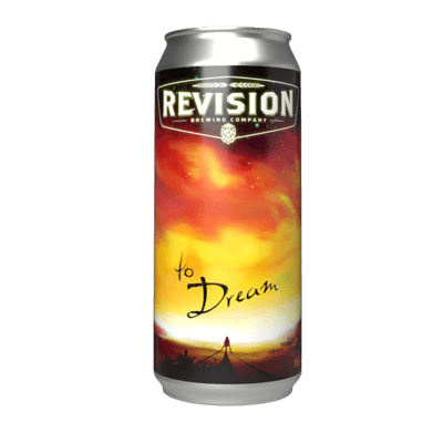 Revision To Dream NE Hazy IPA Craft Beer Revision