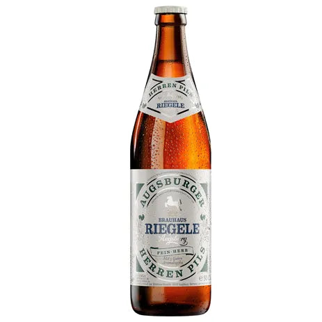 Riegele Augsburger Herren Pils 500ml Bottle Single Craft Beer Riegele