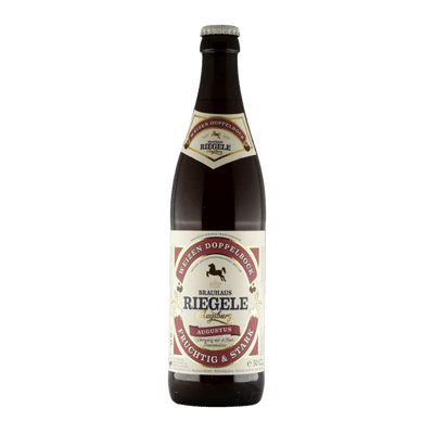 Riegele Augustus Weizen Doppelbock 500ml Bottle Craft Beer Brauhaus Riegele