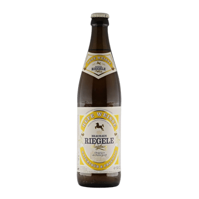 Riegele Hefe Weisse 500ml Bottle Craft Beer Brauhaus Riegele