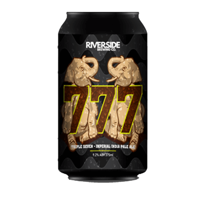 Riverside 777 Imperial IPA 375ml Can Craft Beer Riverside Brewing Company