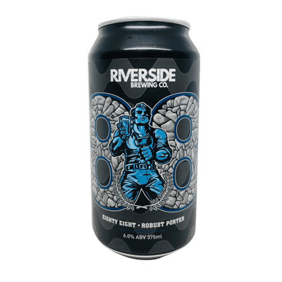 Riverside 88 Robust Porter 375ml Can Craft Beer Riverside Brewing Company