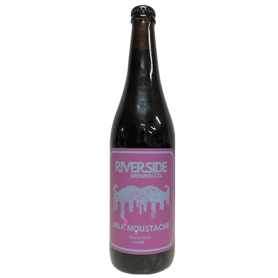 Riverside Milk Moustache Stout Craft Beer Riverside Brewing Company