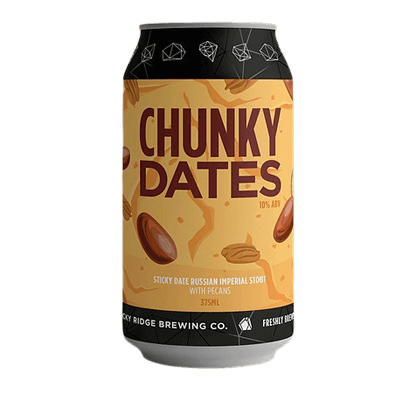 Rocky Ridge Chunky Dates Imperial Stout 375ml Can Craft Beer Rocky Ridge