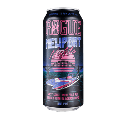 Rogue Newport Nights West Coast IIPA Craft Beer Rogue Ales