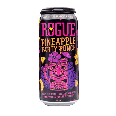 Rogue Pineapple Party Punch Hazy IPA 473ml Can Craft Beer Rogue Ales