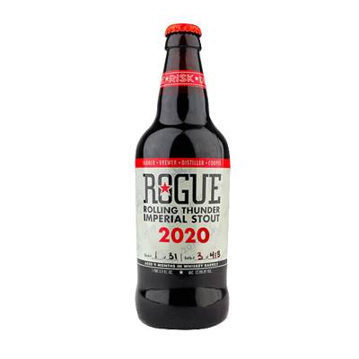 Rogue Rolling Thunder Imperial Stout 2020 Single Craft Beer Rogue Ales