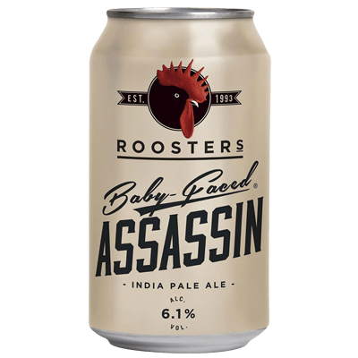 Rooster's Baby Faced Assassin IPA Rooster's Brewing Co