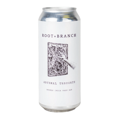 Root + Branch Abysmal Thoughts DIPA 473ml Can Craft Beer Root + Branch Brewing