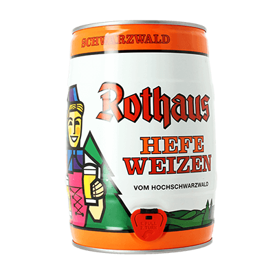 Rothaus Hefeweizen 5L Keg Single Craft Beer Badische Staatsbrauerei Rothaus