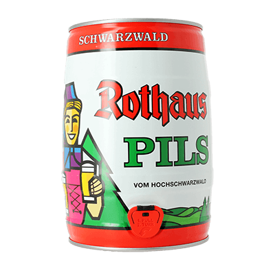 Rothaus Pilsner 5L Keg Single Craft Beer Badische Staatsbrauerei Rothaus