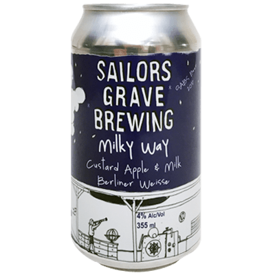 Sailors Grave Milky Way Custard Apple & Milk Berliner Weisse Sailors Grave Brewing