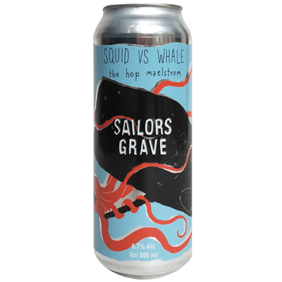 Sailors Grave Squid vs Whale IPA (1 CAN LIMIT) Single Sailors Grave Brewing