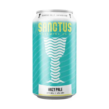 Sanctus North Coast Lazy Hazy Pale Ale Cans 375ml Can Craft Beer Sanctus Brewing