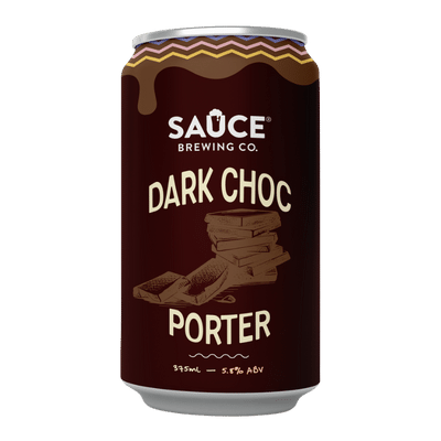 Sauce Dark Choc Porter 375ml Can Craft Beer Sauce Brewing Co